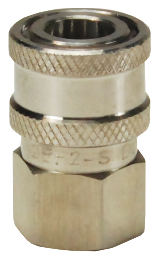 DQC E-SERIES STRAIGHT THROUGH INTERCHANGE FEMALE COUPLER